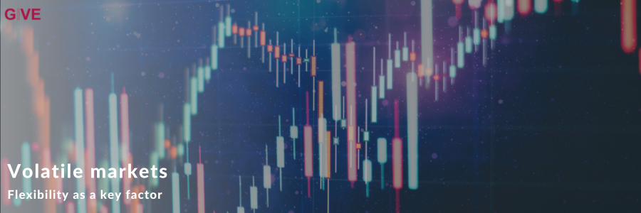 How flexible are German companies regarding volatile markets?