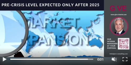 Pre-crisis level expected only after 2025